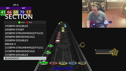Custom Clone Hero SG Guitar Controller