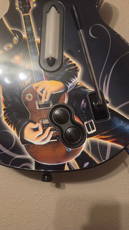Custom Clone/Guitar Hero Les Paul - Slash Faceplate and Two-Tone RGB Frets