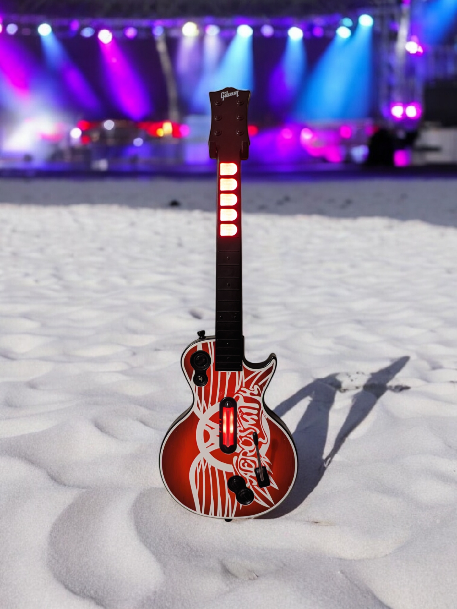 Custom Clone/Guitar Hero Les Paul - Aerosmith Edition