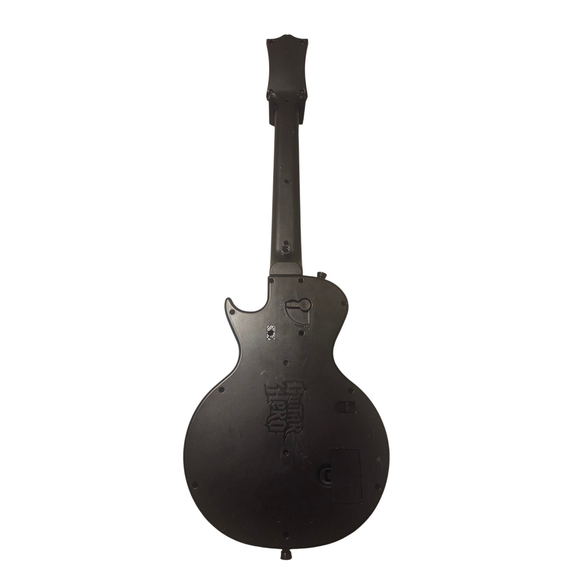 Custom Clone Hero Les Paul Controller with Purple Faceplate and 2-tone frets
