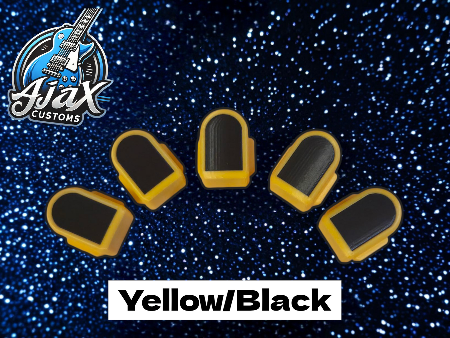 Premium Dual-Color Fret Buttons | Ultra-Smooth Slide Surface | Clone Hero / Guitar Hero